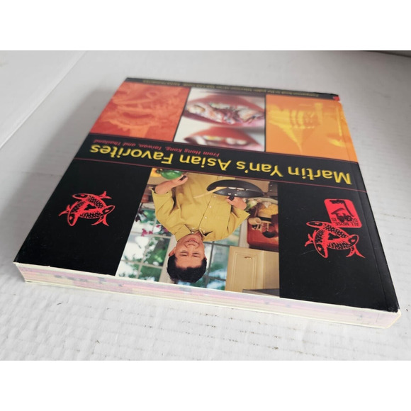 SIGNED Martin Yan Asian Favorites From Hong Kong, Taiwan and Thailand Cookbook - Picture 6 of 9